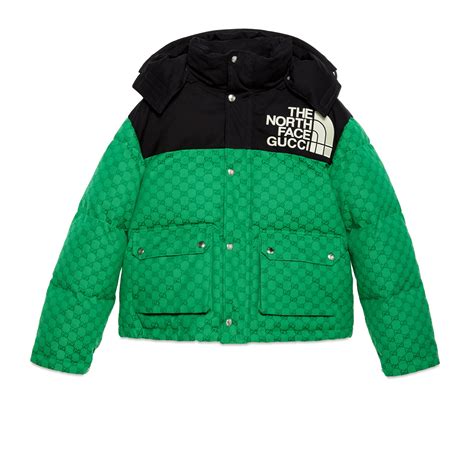 the north face gucci padded jacket|Gucci north face shop.